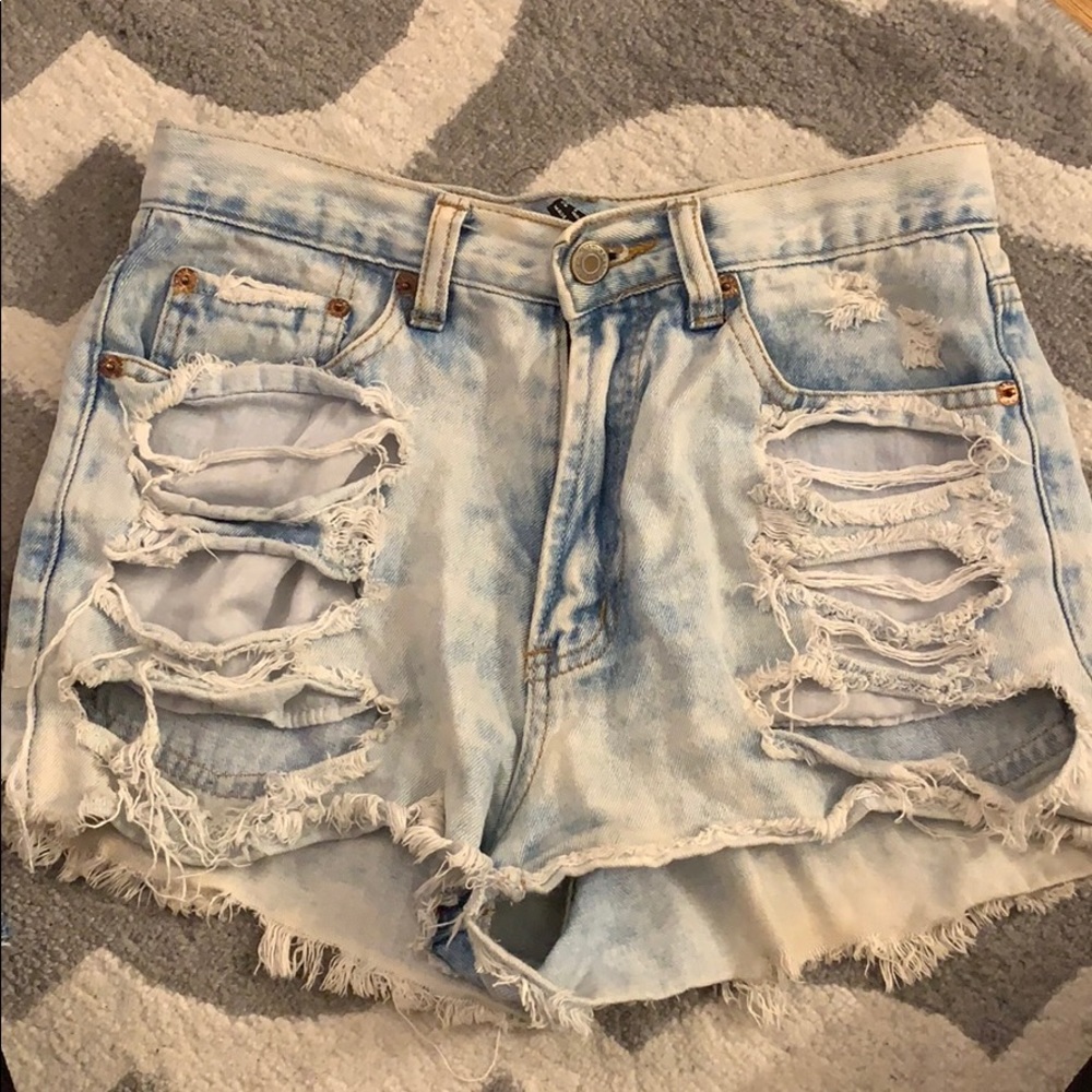 Forever 21 denim shorts
